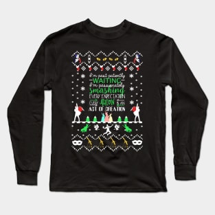 Broadway Ugly Christmas Sweatshirt.V3. Long Sleeve T-Shirt